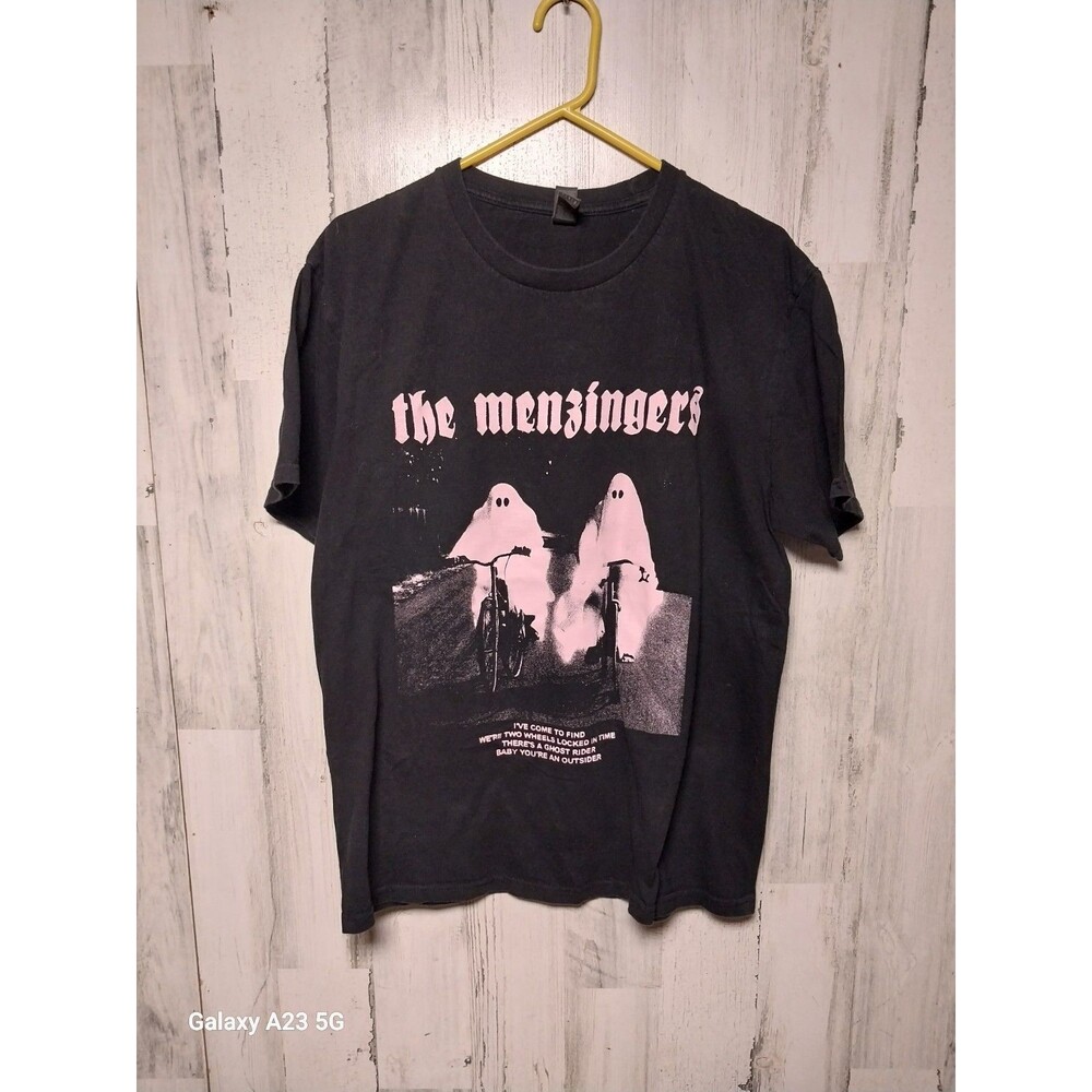 The Mezingers Ghost Rider Tee Size Large Black